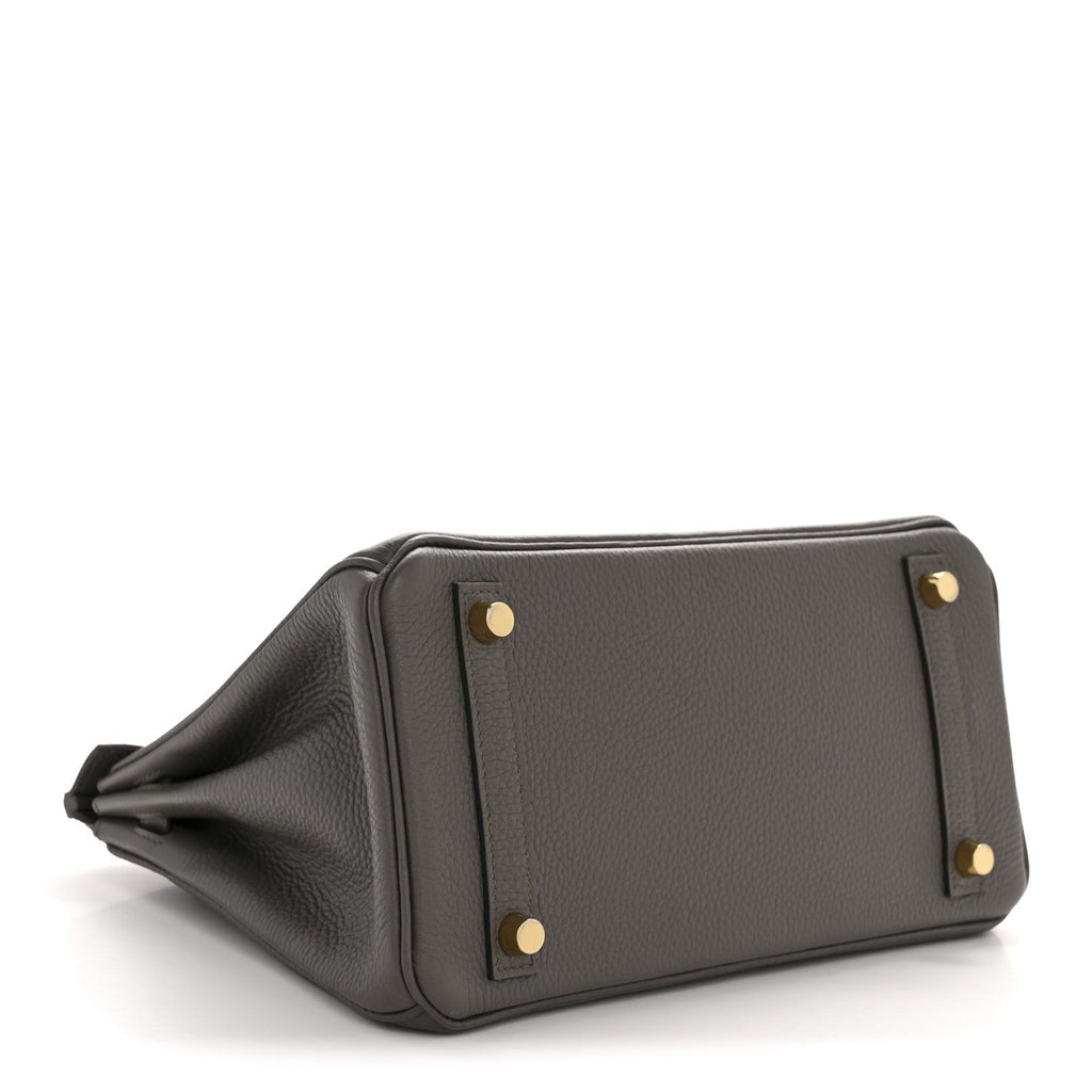 Togo Birkin 25 Gris Meyer